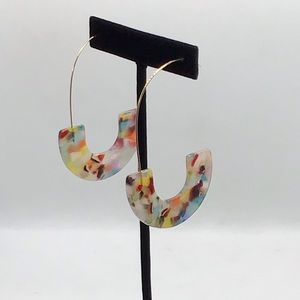 Multi-Colored Acrylic Earrings **FREE WITH PURCHASE**